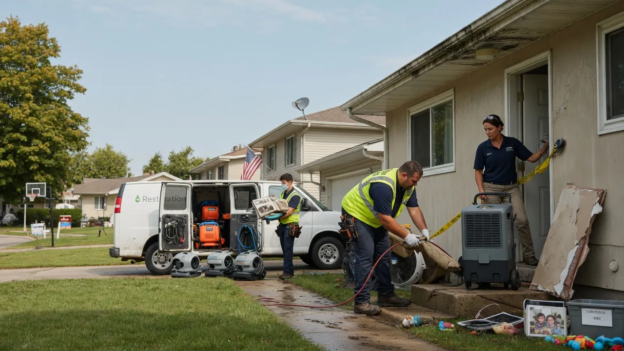 Water Damage Restoration in Oneida, PA near me